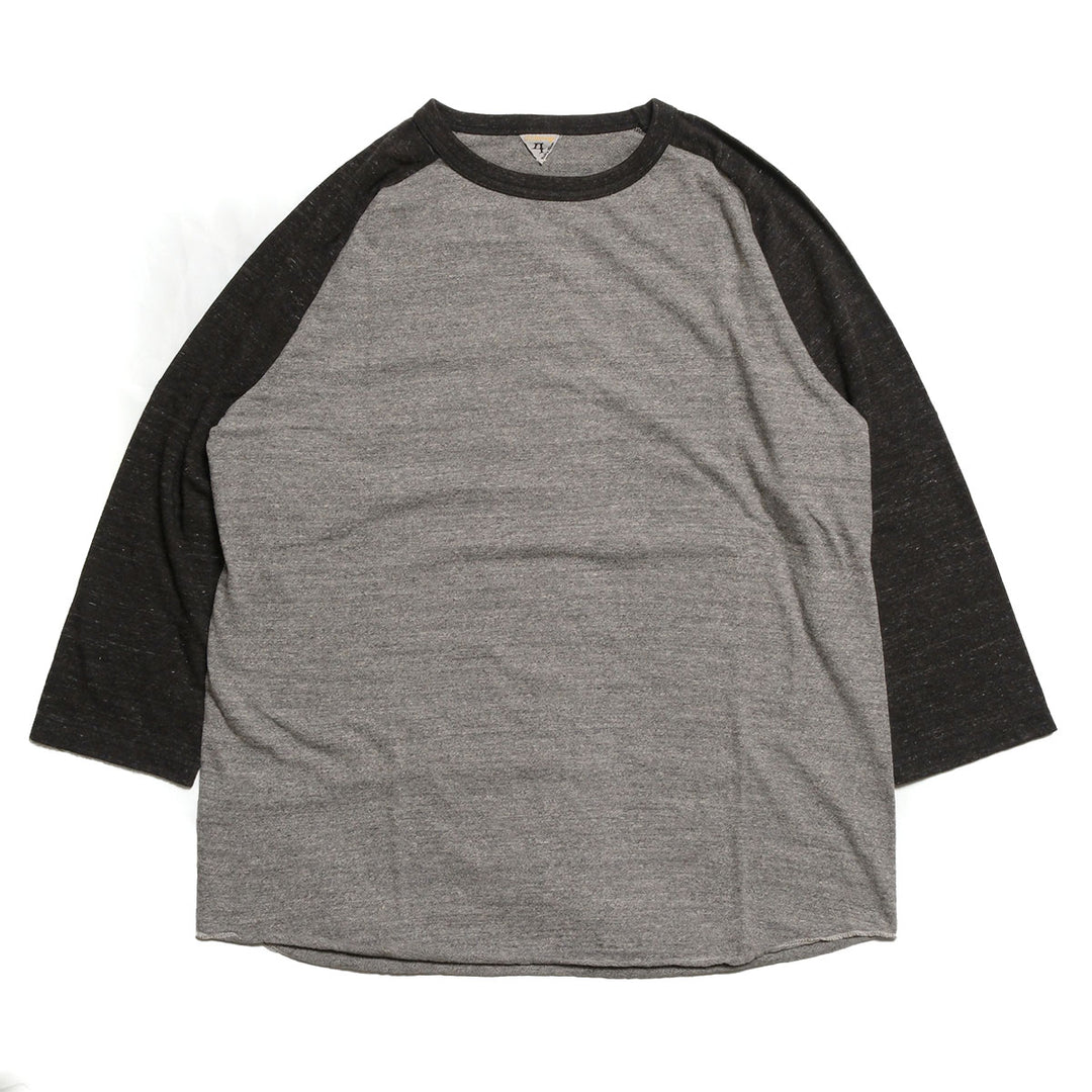 FilMelange - DOYLE - Organic Raffy Tenjiku / baseball T - 1001152