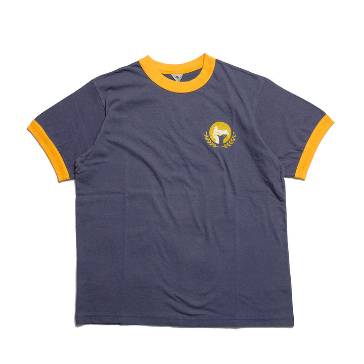 FilMelange VOLKER2-DOVE - VINTAGE TENJIKU Print T-shirt 2511007
