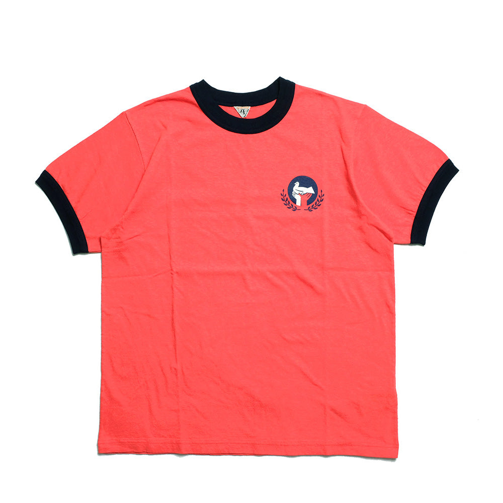 FilMelange VOLKER2-DOVE - VINTAGE TENJIKU Print T-shirt 2511007