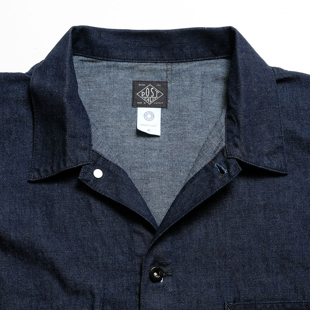 POST O'ALLS  - USMC 1930s Utility Jacket - 8oz. denim dark indigo - 3114R-8DI
