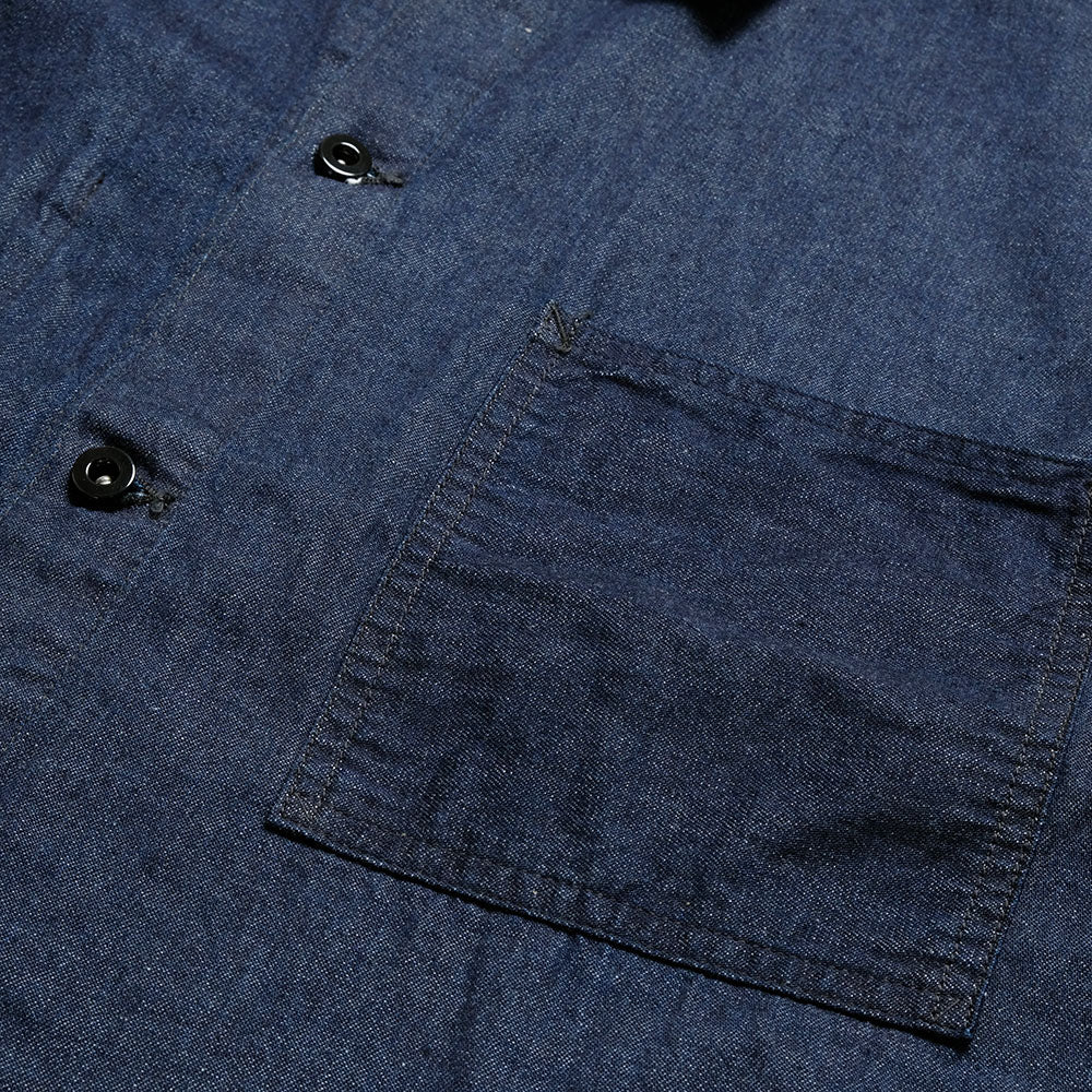 POST O'ALLS  - USMC 1930s Utility Jacket - 8oz. denim dark indigo - 3114R-8DI