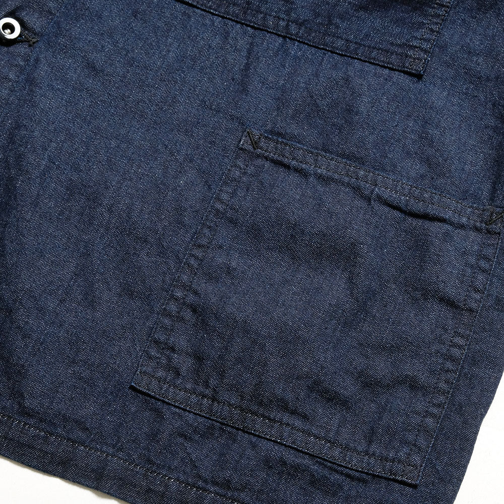 POST O'ALLS  - USMC 1930s Utility Jacket - 8oz. denim dark indigo - 3114R-8DI