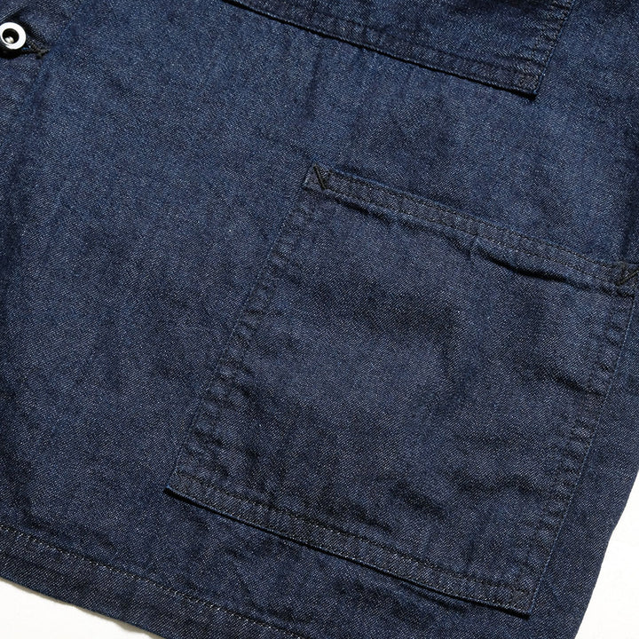 POST O'ALLS  - USMC 1930s Utility Jacket - 8oz. denim dark indigo - 3114R-8DI