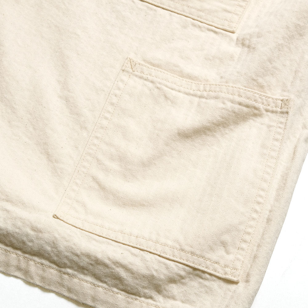 POST O'ALLS - USMC 1930s Utility Jacket - mini HBT natural - 3114R-MH4