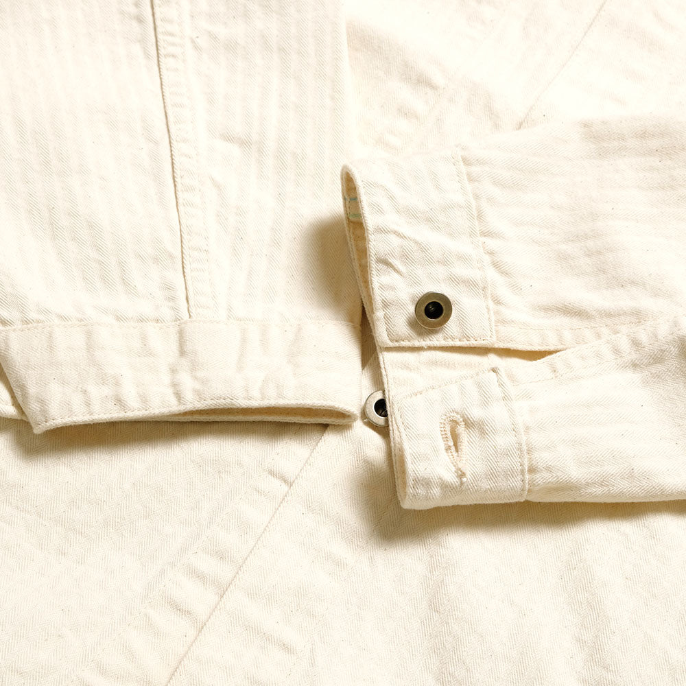 POST O'ALLS - USMC 1930s Utility Jacket - mini HBT natural - 3114R-MH4