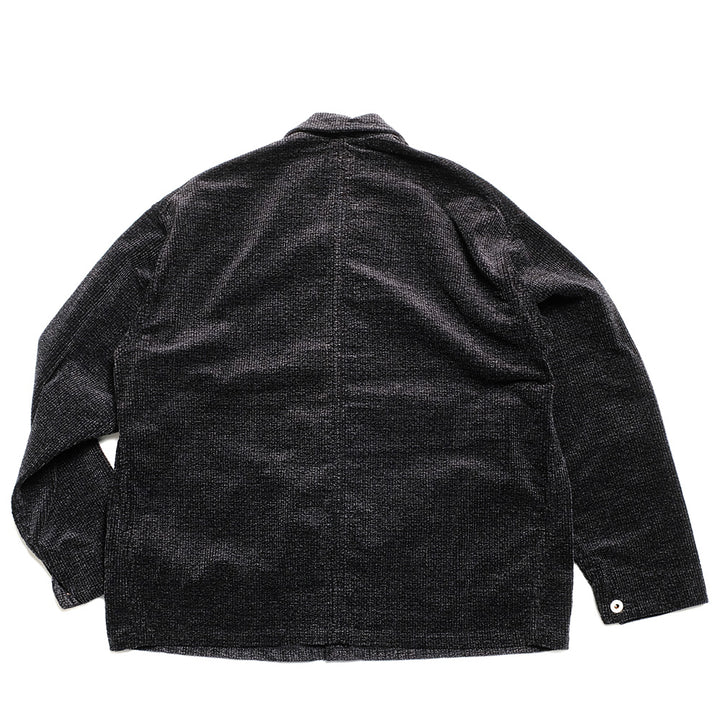 POST O’ALLS - POS-Travail 2 - Wide wale cords Printed gray - 3131-WWP