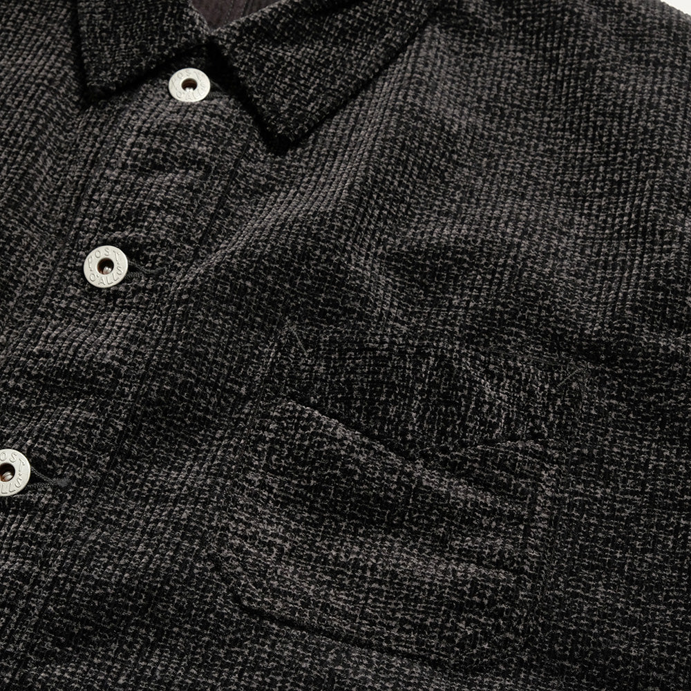 POST O’ALLS - POS-Travail 2 - Wide wale cords Printed gray - 3131-WWP