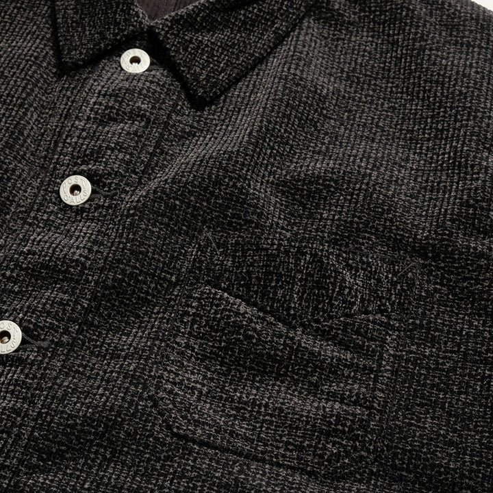 POST O’ALLS - POS-Travail 2 - Wide wale cords Printed gray - 3131-WWP