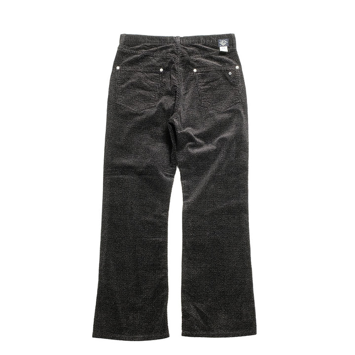 POST O'ALLS - 546 Flare R2 - Wide-wale Cords Printed Gray - 3325-WWP