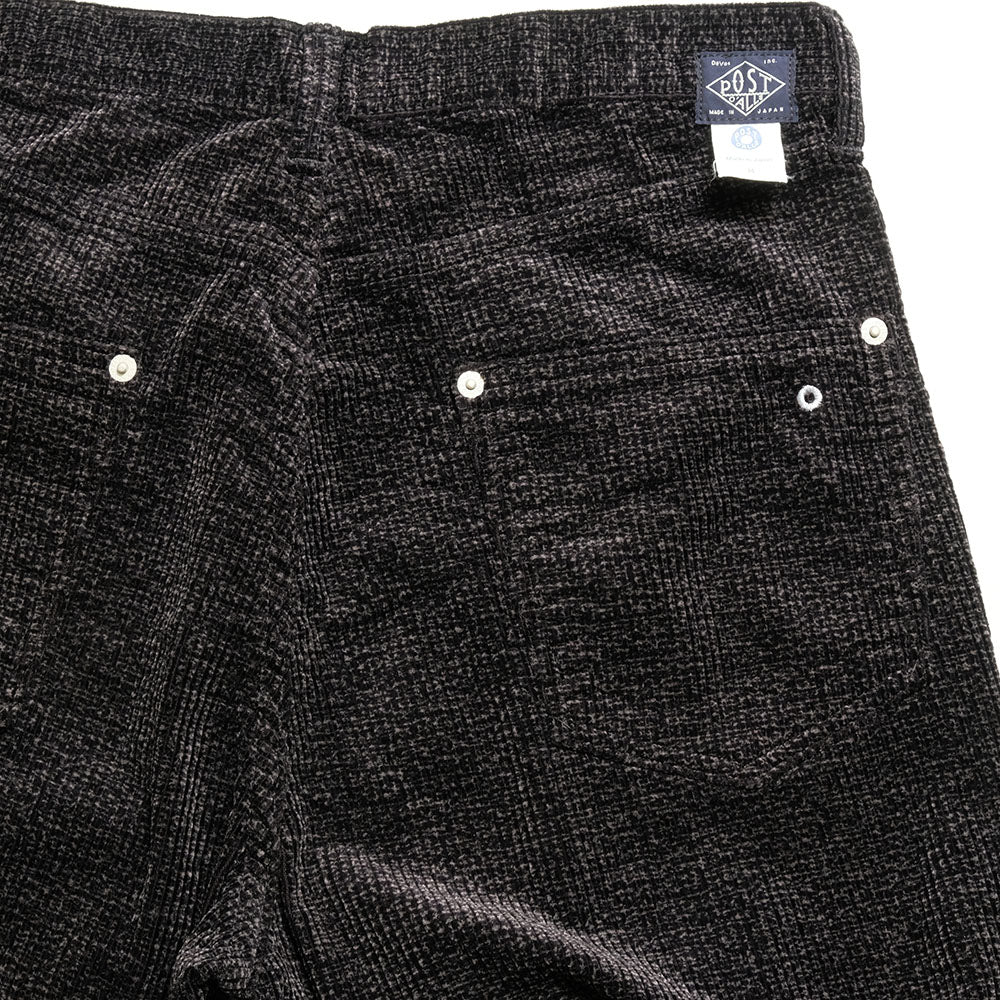 POST O'ALLS - 546 Flare R2 - Wide-wale Cords Printed Gray - 3325-WWP