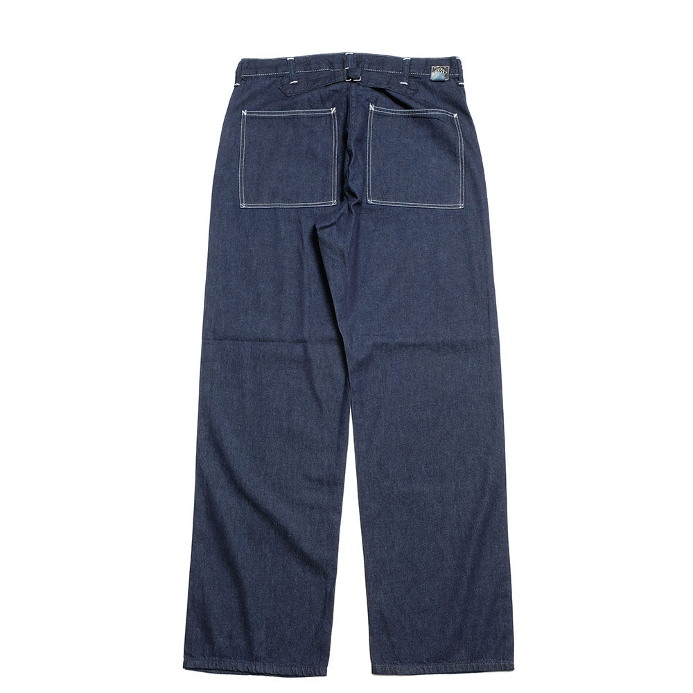 POST O'ALLS - SWEETBEAR Bandtop - 8oz.denim dark indigo - 3327-8DI