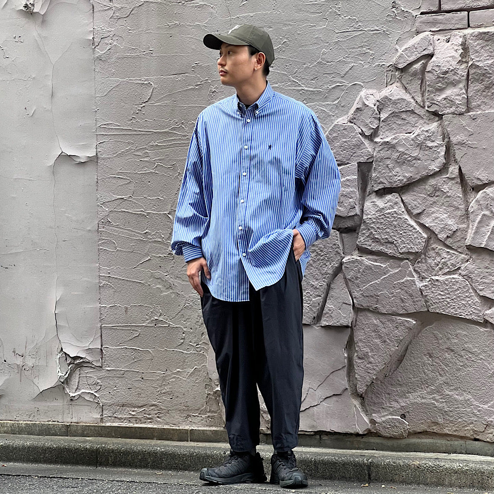 Gymphlex - B.D.Wide Shirt  - Typewriter Stripe - GY-B0201TTS