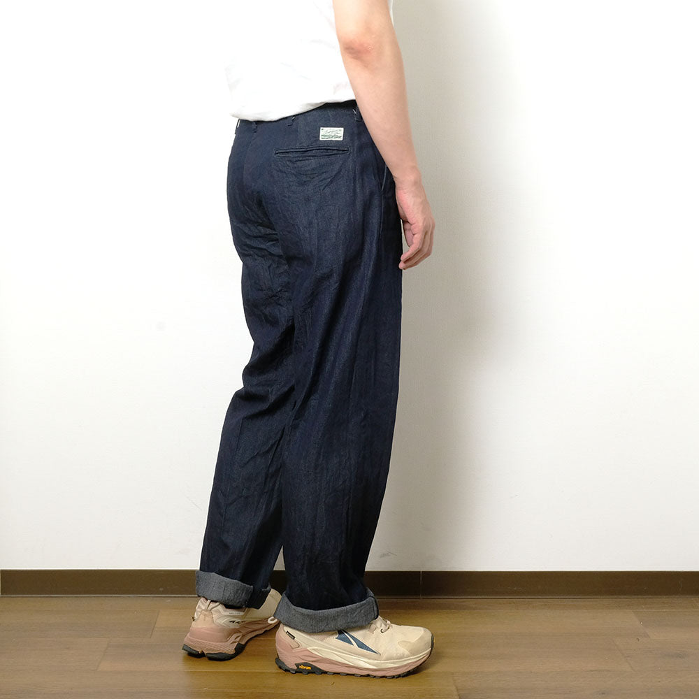 BURGUS PLUS - Military Trousers Ice Cotton Denim - Lot.402Z-14