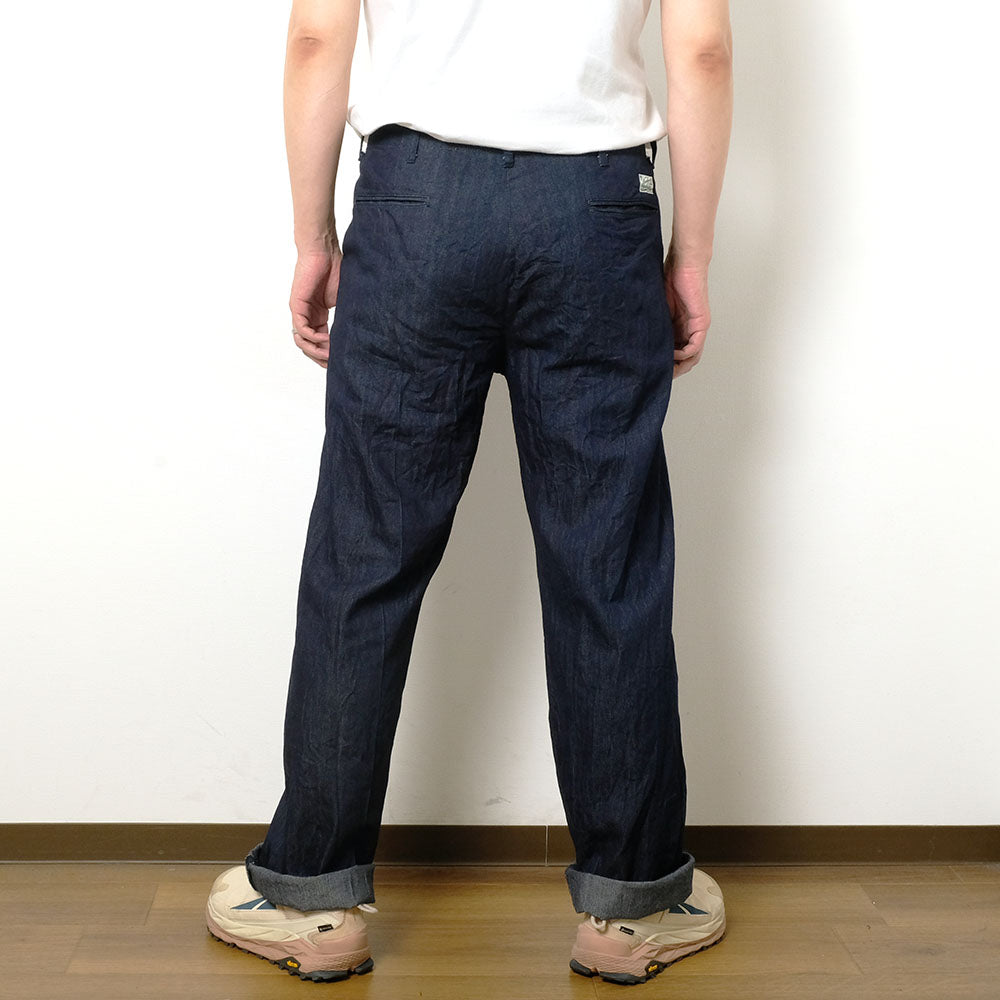 BURGUS PLUS - Military Trousers Ice Cotton Denim - Lot.402Z-14
