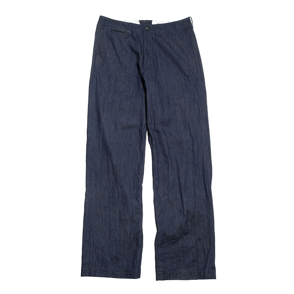 BURGUS PLUS Military Trousers Ice Cotton Denim Lot.402Z-14