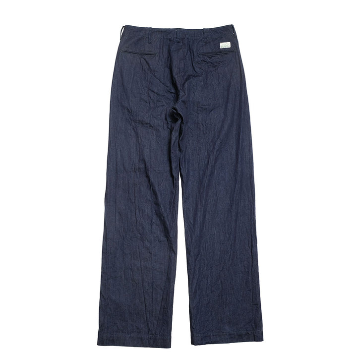 BURGUS PLUS Military Trousers Ice Cotton Denim Lot.402Z-14