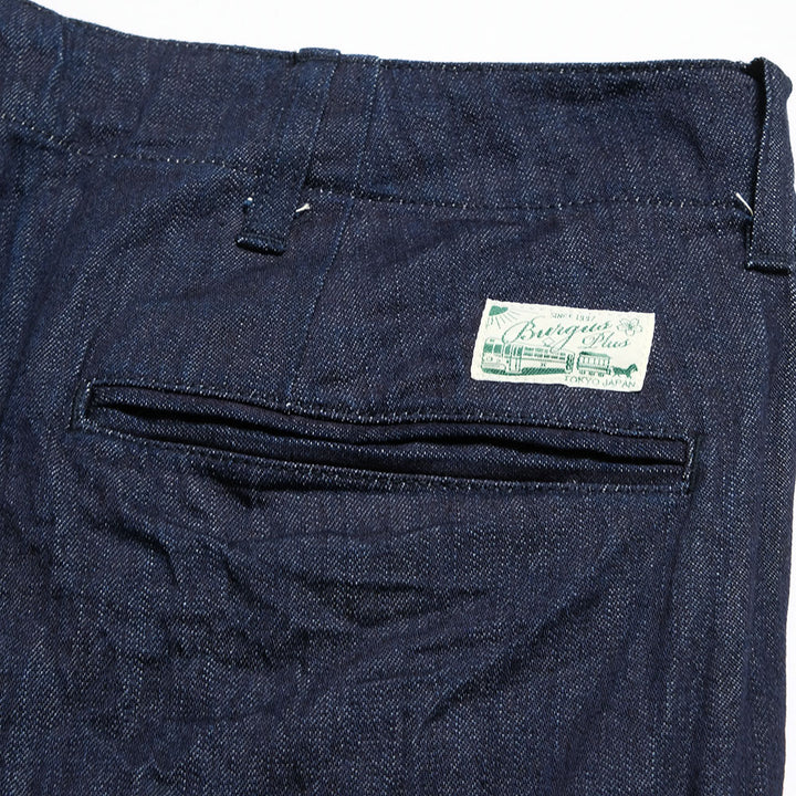 BURGUS PLUS - Military Trousers Ice Cotton Denim - Lot.402Z-14