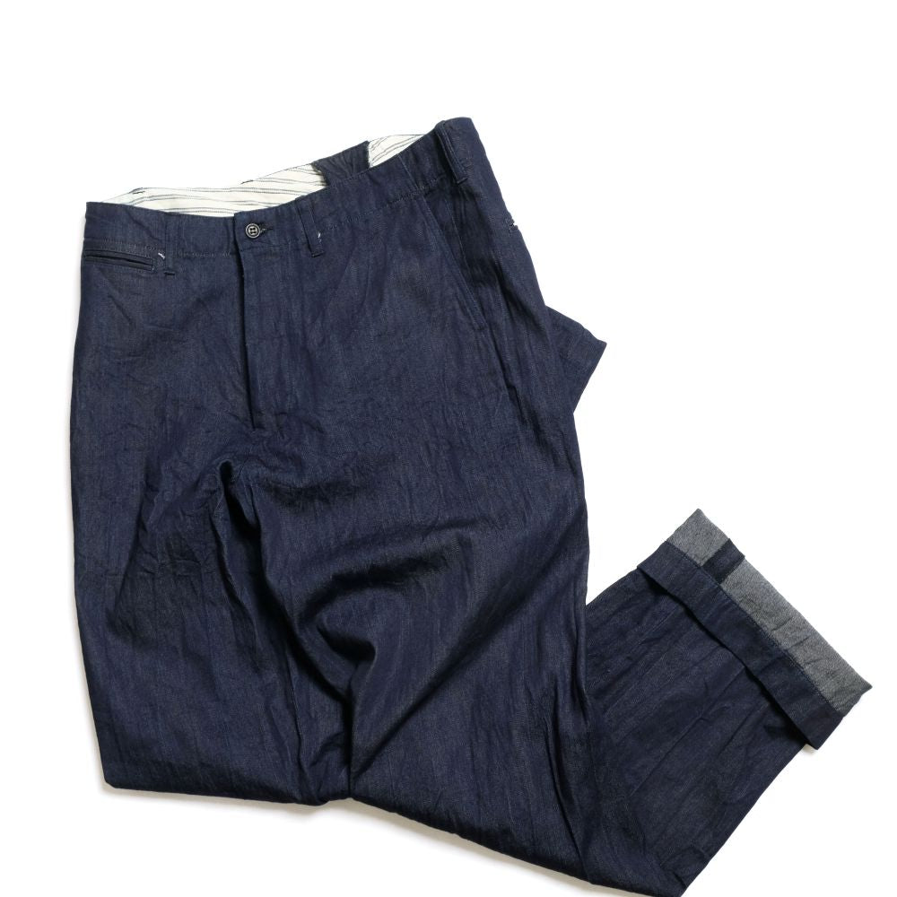 BURGUS PLUS Military Trousers Ice Cotton Denim Lot.402Z-14