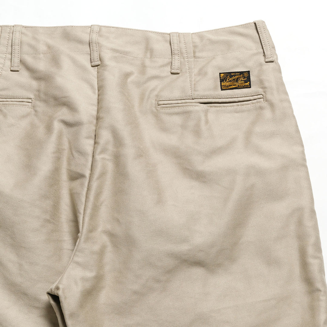 BURGUS PLUS - Lot.402Z - Military Trousers - Moleskin - 402Z-40