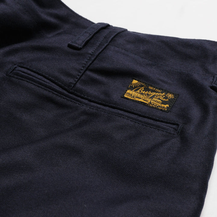 BURGUS PLUS - Lot.402Z - Military Trousers - Moleskin - 402Z-40