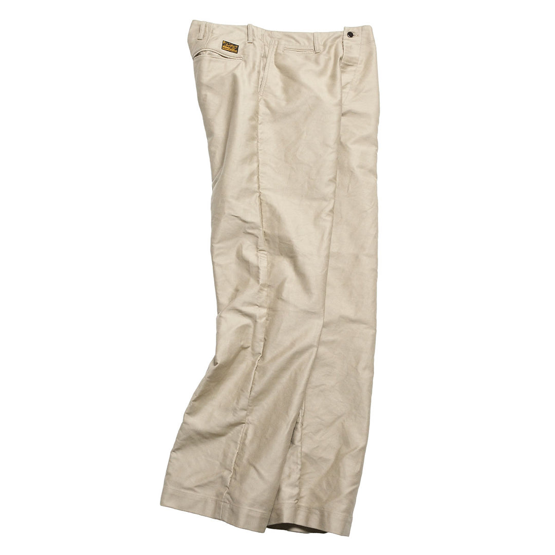 BURGUS PLUS - Lot.402Z - Military Trousers - Moleskin - 402Z-40