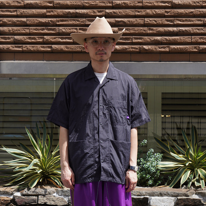THE NORTH FACE PURPLE LABEL - Nylon Taffeta Field S/S Shirt - N25SG055