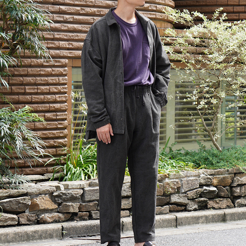 Jackman - Sumi(charcoal-dyed) Coach Shirt - JM8575