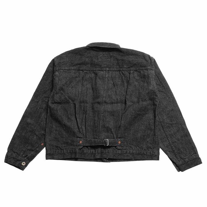 REMI RELIEF - 12oz DENIM WW2 MODEL JKT BLACK - RN31393069