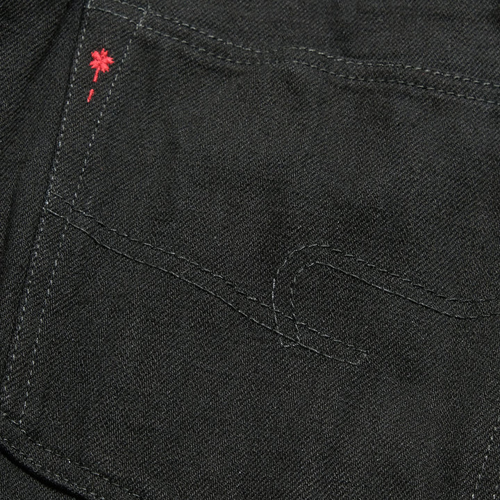 BURGUS PLUS - Regular Fit Straight - 15oz Selvedge Black x Black Denim - Lot.788-99