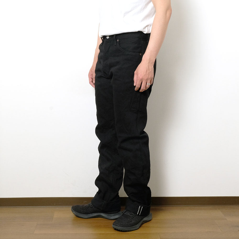 BURGUS PLUS - Regular Fit Straight - 15oz Selvedge Black x Black Denim - Lot.788-99