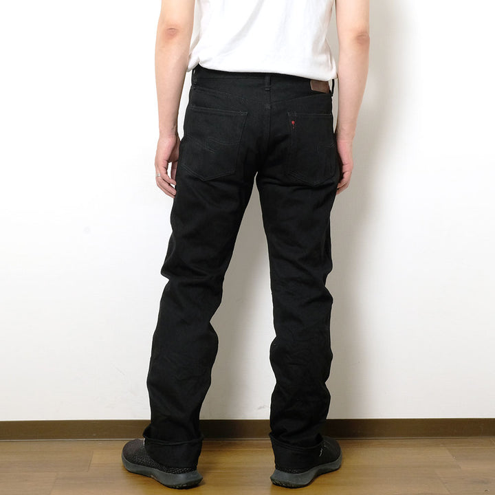 BURGUS PLUS - Regular Fit Straight - 15oz Selvedge Black x Black Denim - Lot.788-99
