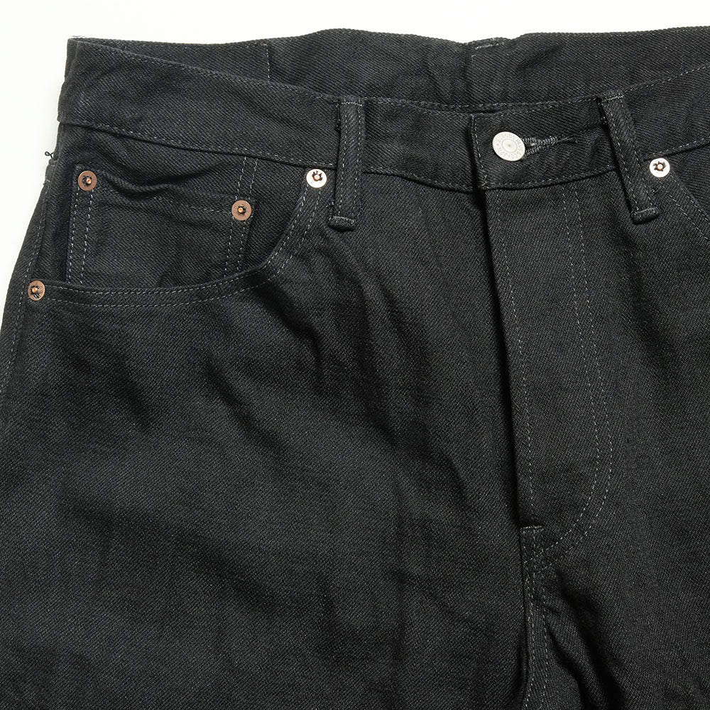BURGUS PLUS - Regular Fit Straight - 15oz Selvedge Black x Black Denim - Lot.788-99