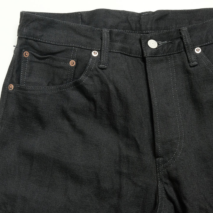 BURGUS PLUS - Regular Fit Straight - 15oz Selvedge Black x Black Denim - Lot.788-99