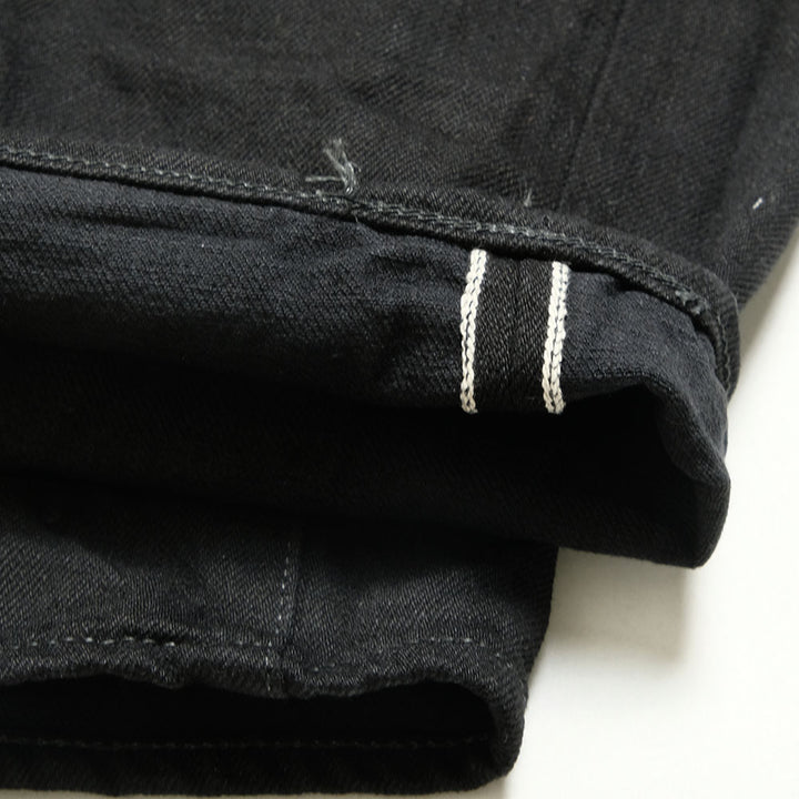 BURGUS PLUS - Regular Fit Straight - 15oz Selvedge Black x Black Denim - Lot.788-99