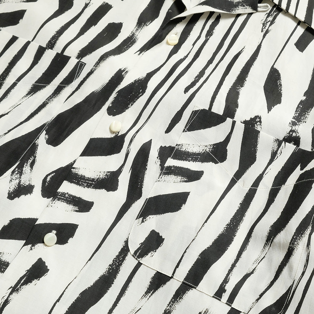 HAVERSACK - Brushed Print One-up Short-Sleeved Shirt - 822510