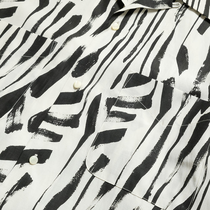 HAVERSACK - Brushed Print One-up Short-Sleeved Shirt - 822510
