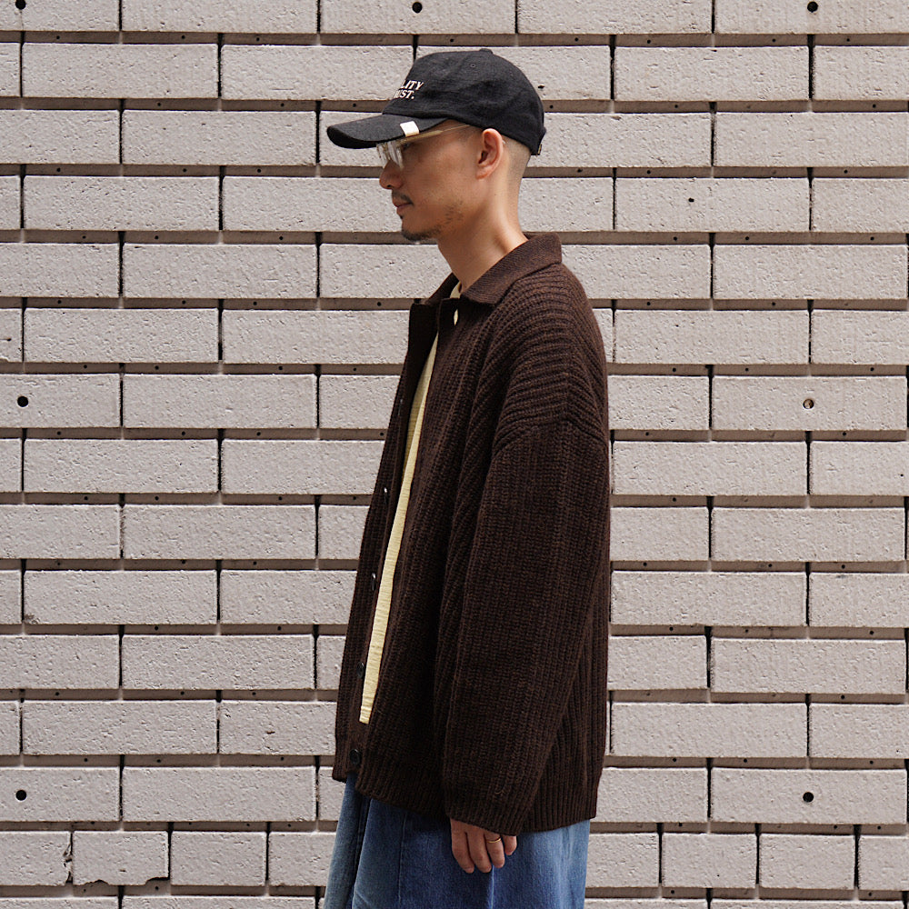 THE DAY - BABY ALPACA KNIT JACKET - D25MS-03001