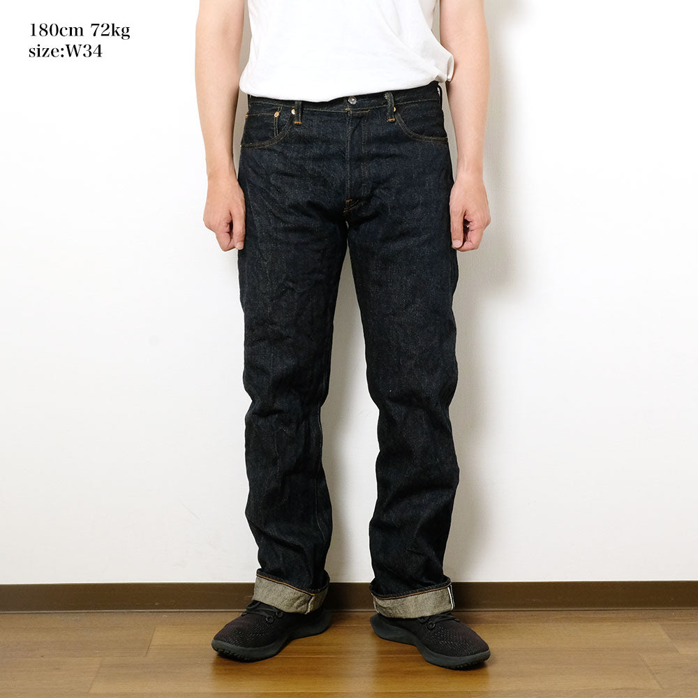 BURGUS PLUS - Greencast Indigo Selvedge Jeans - 1968 Model - Lot.968-08