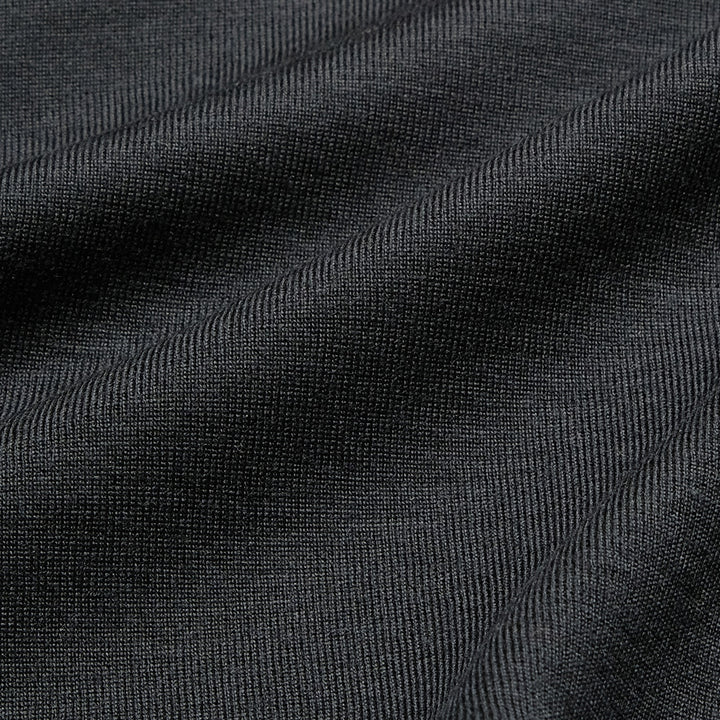THE DAY - MERINO WOOL MOCK NECK LONG SLEEVE SHIRT - D25MS-0202