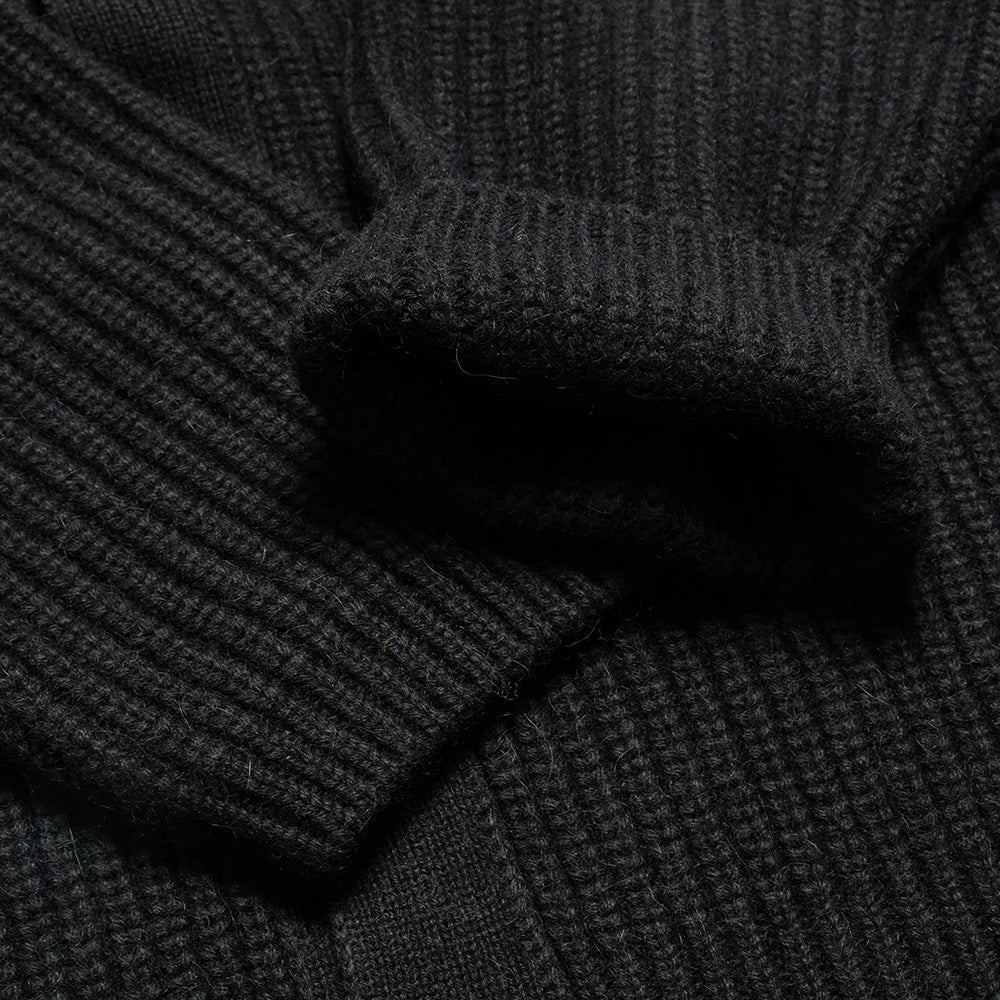 THE DAY - BABY ALPACA KNIT JACKET - D25MS-03001