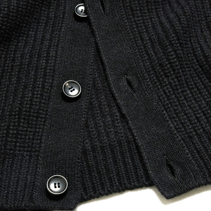 THE DAY - BABY ALPACA KNIT JACKET - D25MS-03001