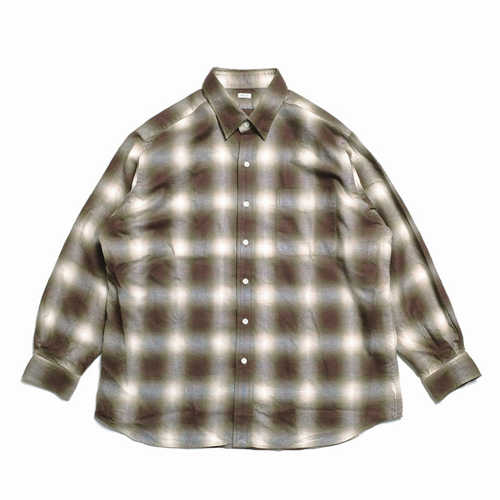 THE DAY - OMBRE PLAID SHIRT - D26SS-01010