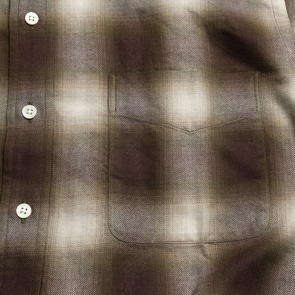 THE DAY - OMBRE PLAID SHIRT - D26SS-01010
