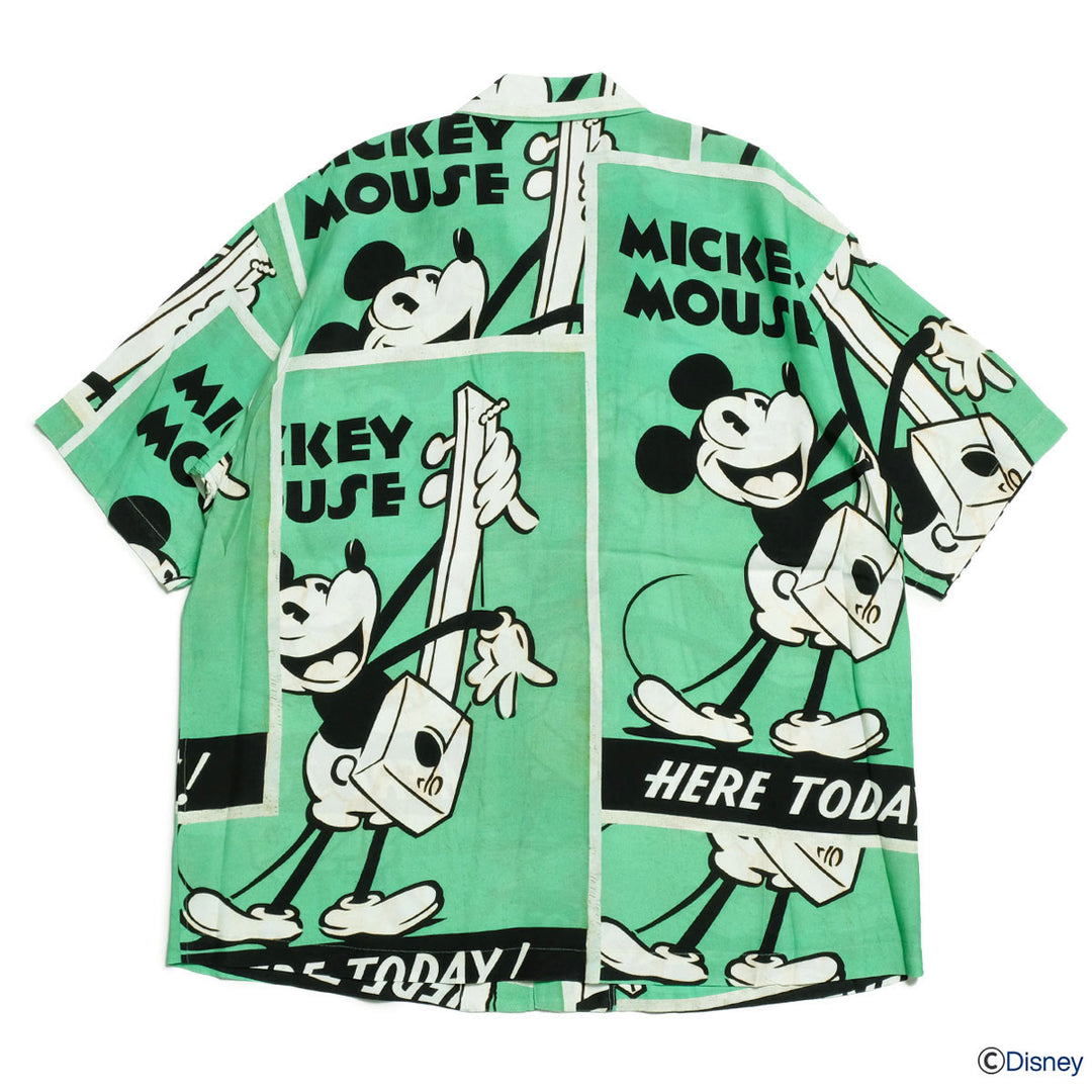 Porter Classic - DISNEY VC/PC ALOHA COLLECTION - ALOHA SHIRT - MICKEY & GUITAR - DP-024-3965