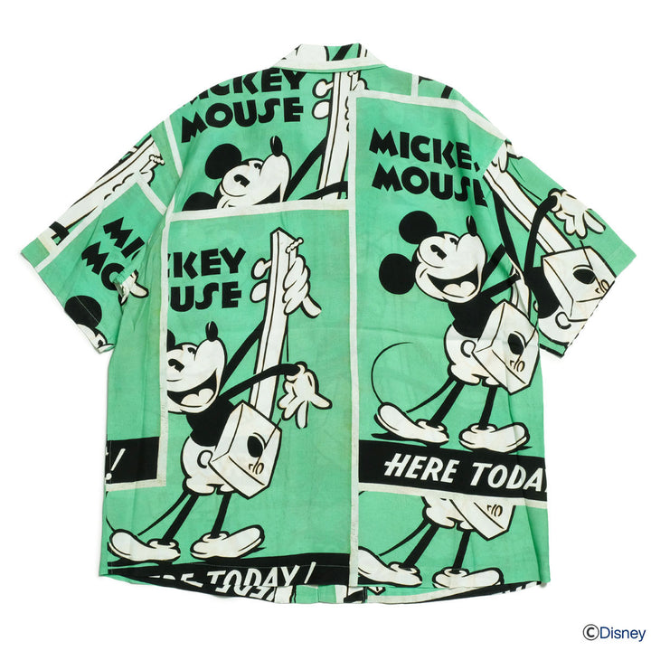 Porter Classic - DISNEY VC/PC ALOHA COLLECTION - ALOHA SHIRT - MICKEY & GUITAR - DP-024-3965