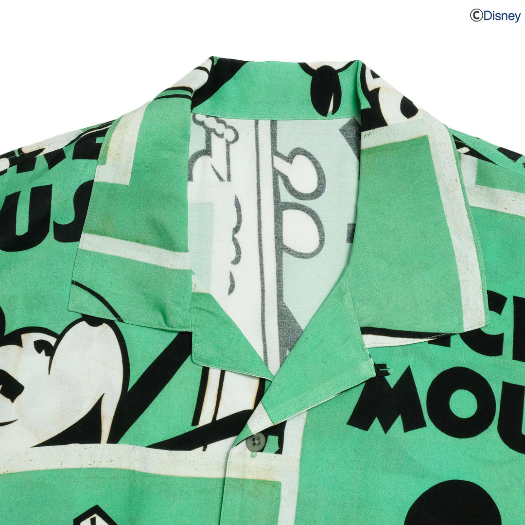 Porter Classic - DISNEY VC/PC ALOHA COLLECTION - ALOHA SHIRT - MICKEY & GUITAR - DP-024-3965