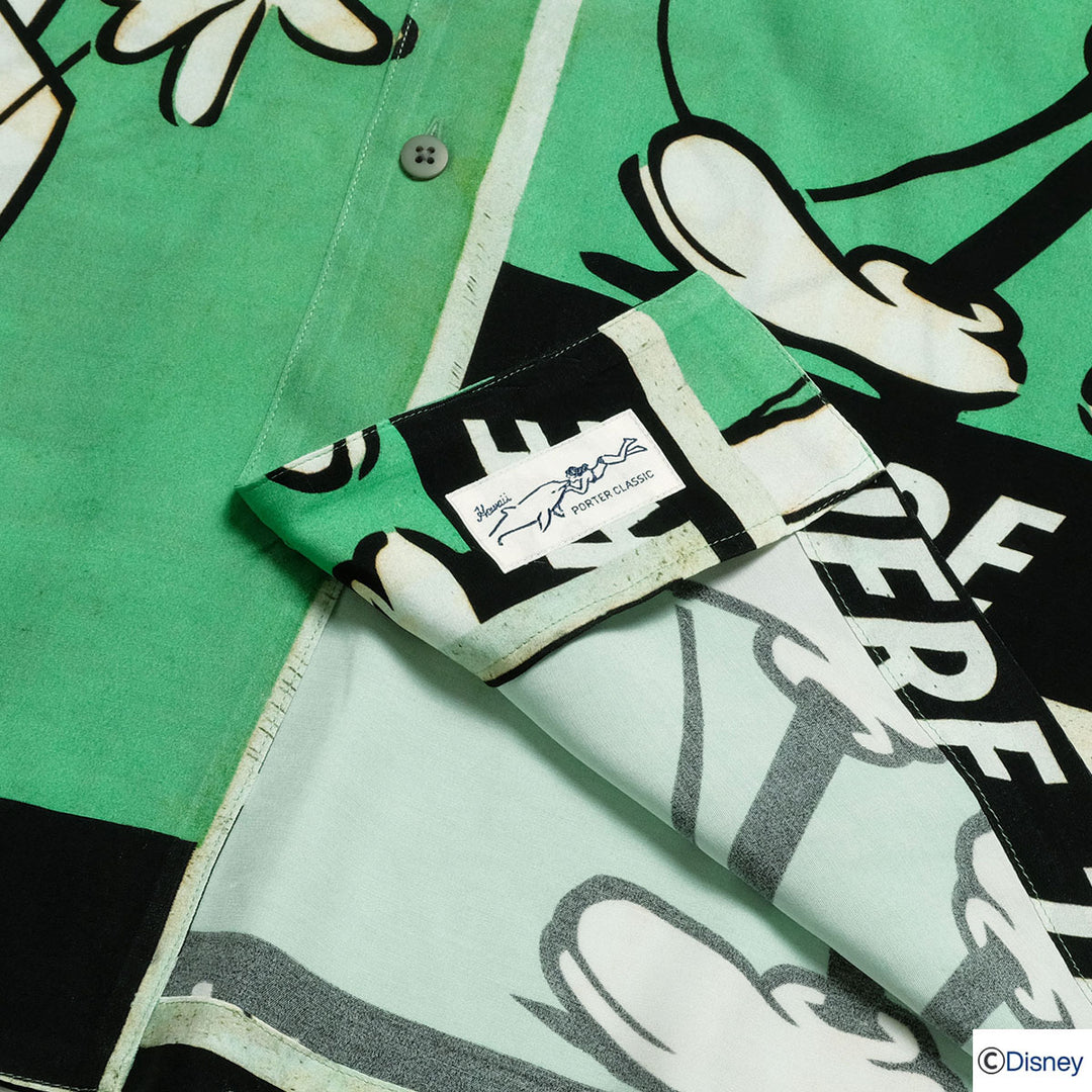 Porter Classic - DISNEY VC/PC ALOHA COLLECTION - ALOHA SHIRT - MICKEY & GUITAR - DP-024-3965