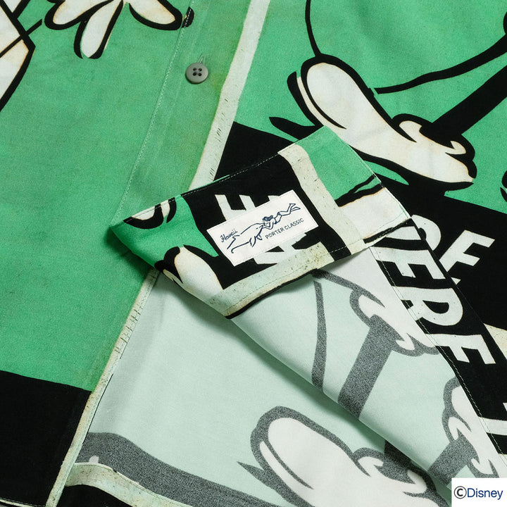 Porter Classic - DISNEY VC/PC ALOHA COLLECTION - ALOHA SHIRT - MICKEY & GUITAR - DP-024-3965