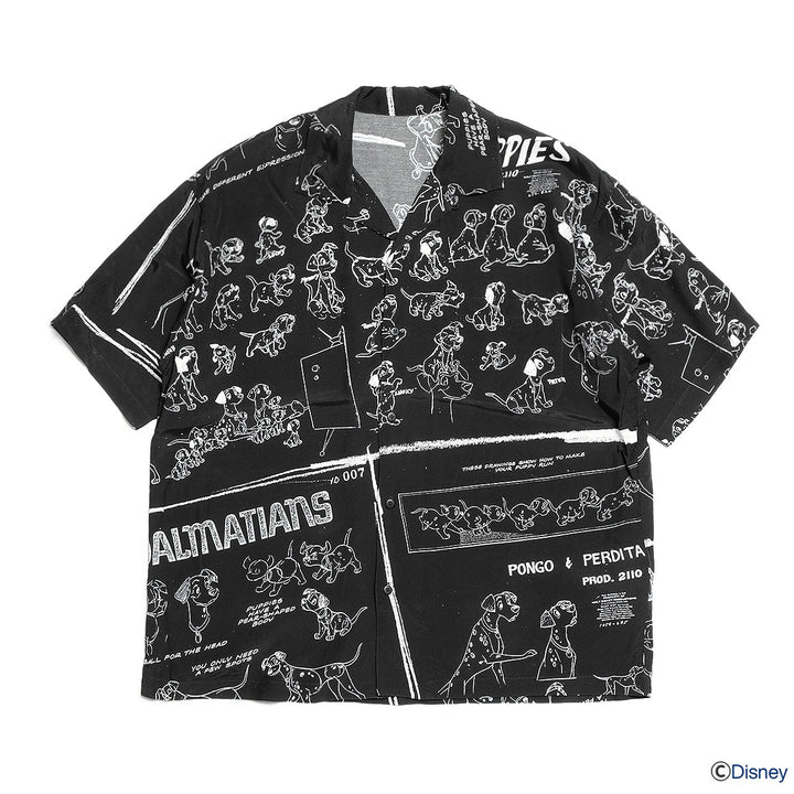 Porter Classic - DISNEY VC/PC ALOHA COLLECTION - ALOHA SHIRT - 101 DALMATIANS - DP-024-3966