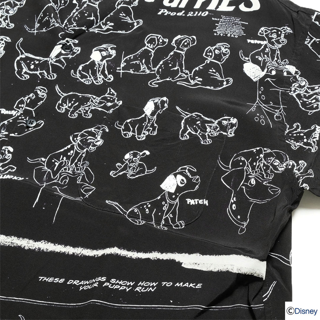 Porter Classic - DISNEY VC/PC ALOHA COLLECTION - ALOHA SHIRT - 101 DALMATIANS - DP-024-3966